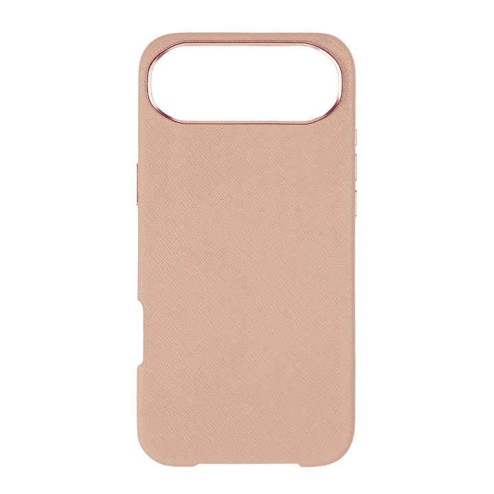 Nude - iPhone 17 Series Full Wrap Saffiano Phone Case