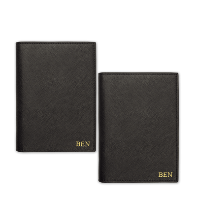[Couple Bundle] - 2 Saffiano Passport Cover