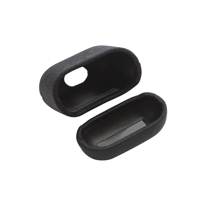 Black - Saffiano AirPods Case Cover [3rd Generation] - THEIMPRINT