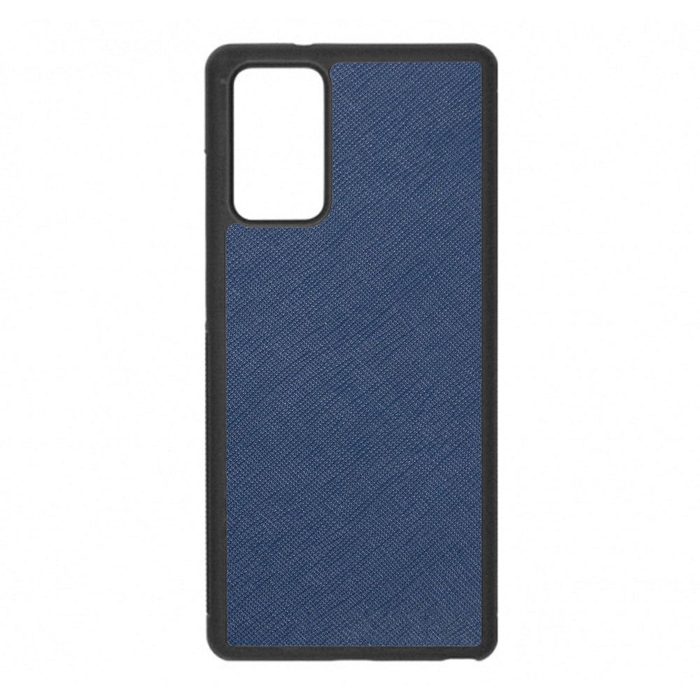 Navy - Samsung Note 20 Saffiano Phone Case - THEIMPRINT