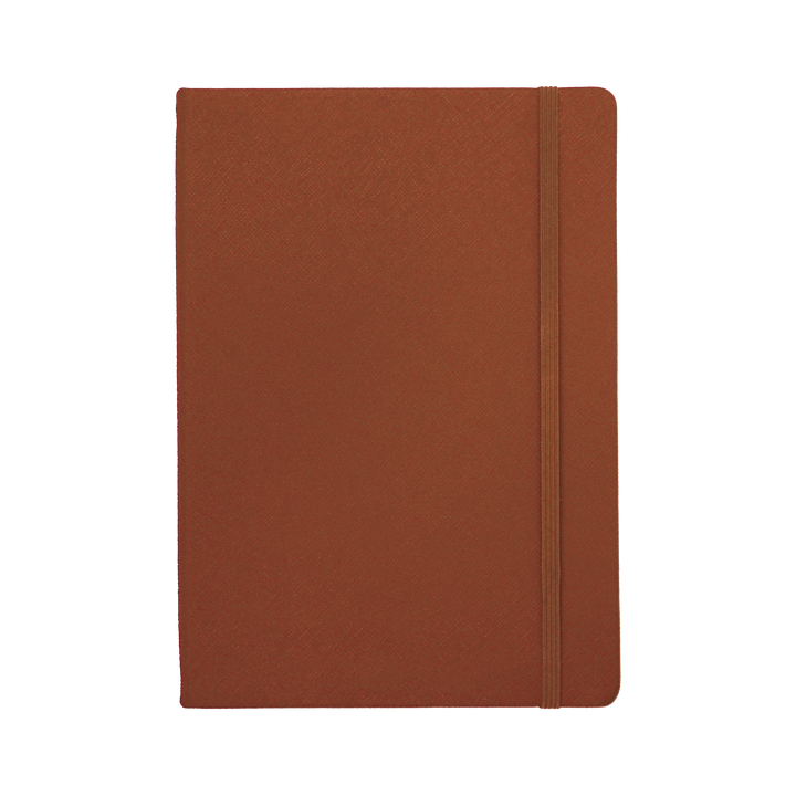 Caramel - A5 Saffiano Notebook - THEIMPRINT