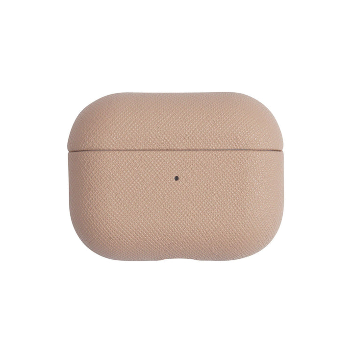 Nude - Saffiano AirPods PRO Case Cover [2nd Generation] - THEIMPRINT