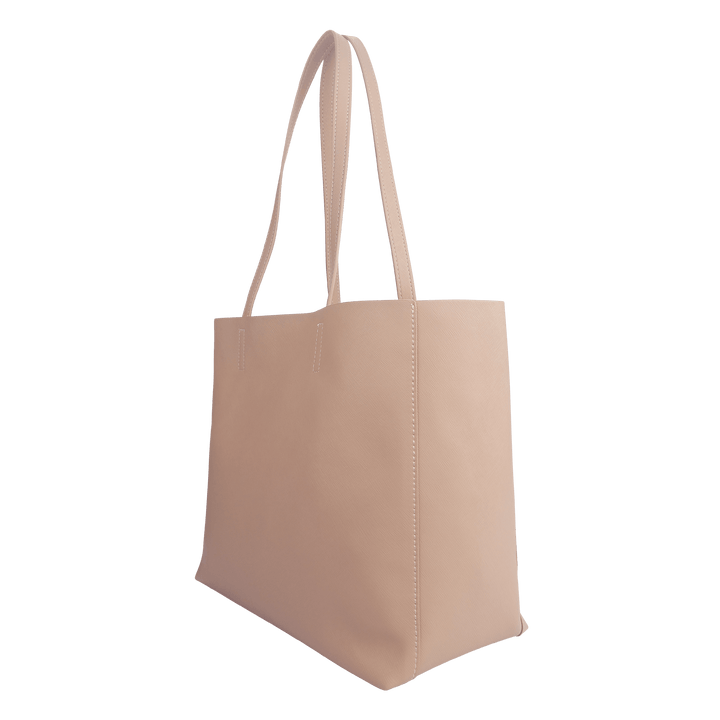 Nude - Saffiano Tote Bag - THEIMPRINT
