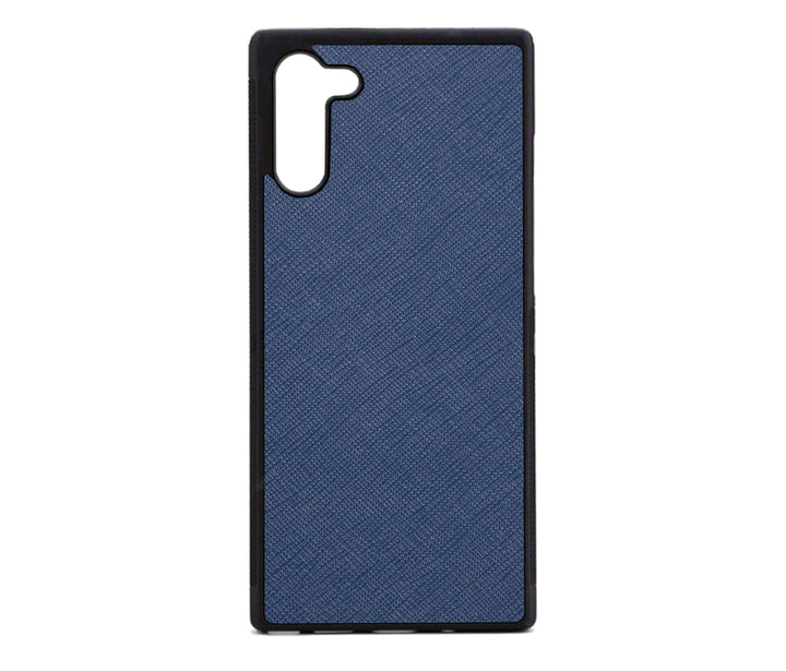 Navy - Samsung Note 10 Saffiano Phone Case - THEIMPRINT