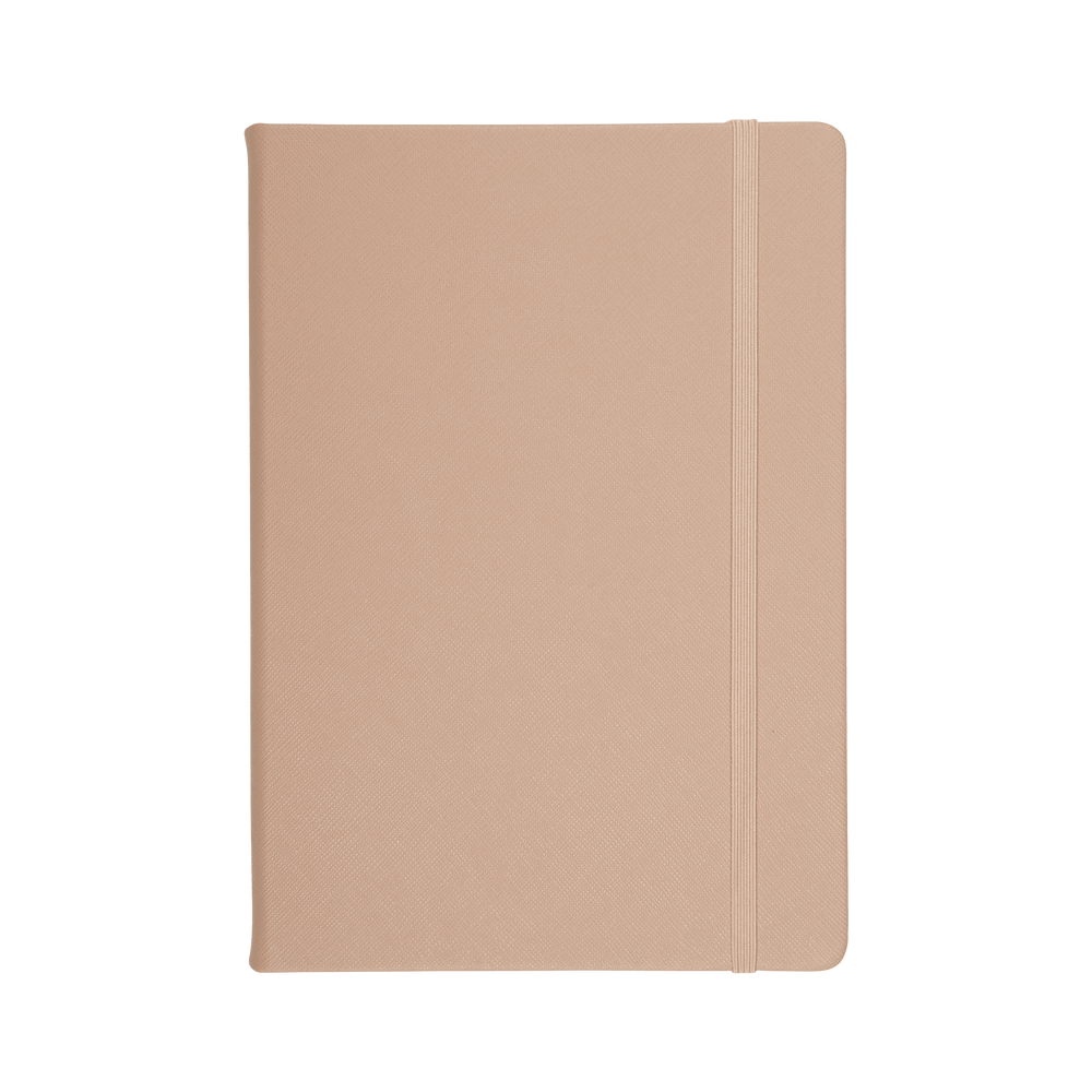 Nude - A5 Saffiano Notebook - THEIMPRINT