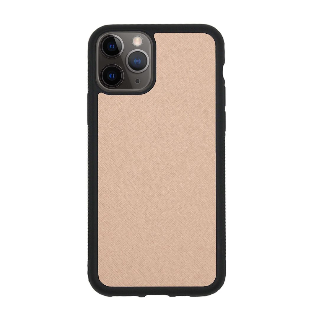 Nude - iPhone 11 Pro Max Saffiano Phone Case - THEIMPRINT