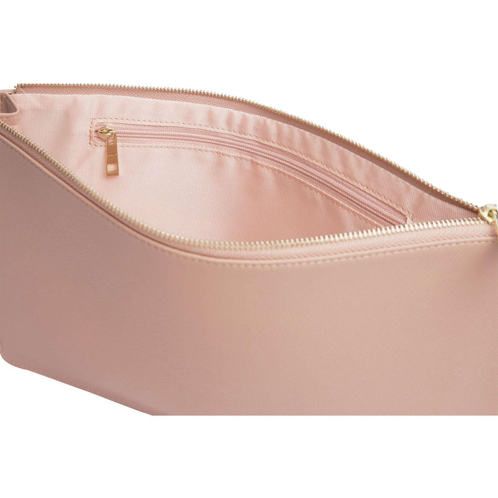 Nude - Large Saffiano Pouch - THEIMPRINT