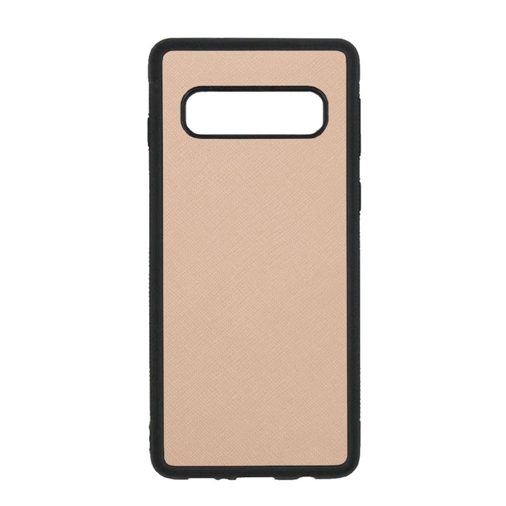 Nude - Samsung S10 Plus Saffiano Phone Case - THEIMPRINT