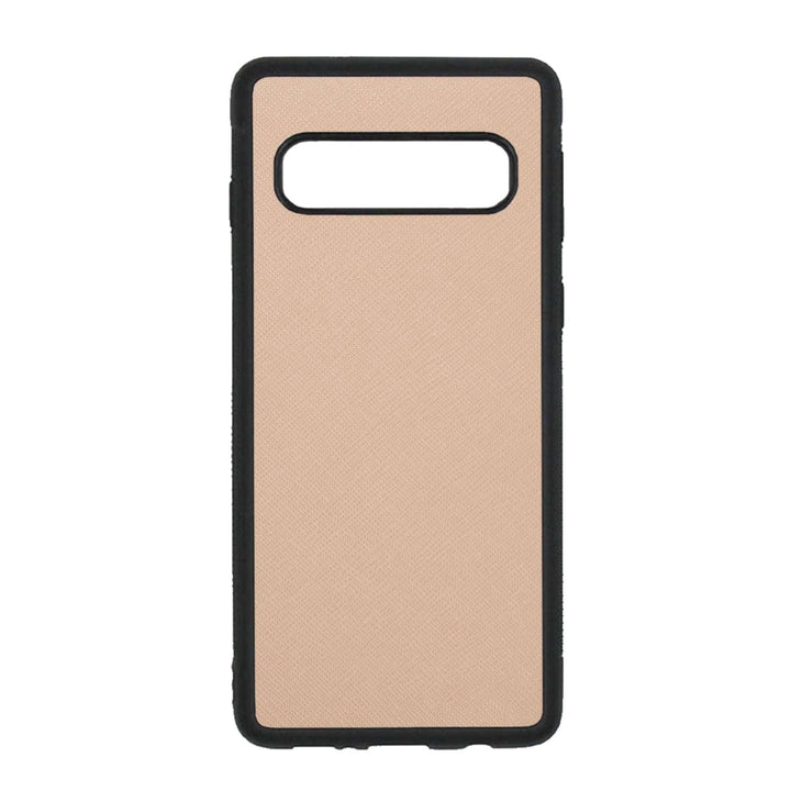 Nude - Samsung S10 Saffiano Phone Case - THEIMPRINT