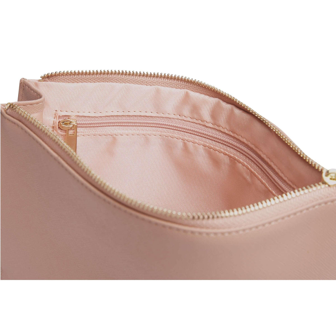 Nude - Small Saffiano Pouch - THEIMPRINT